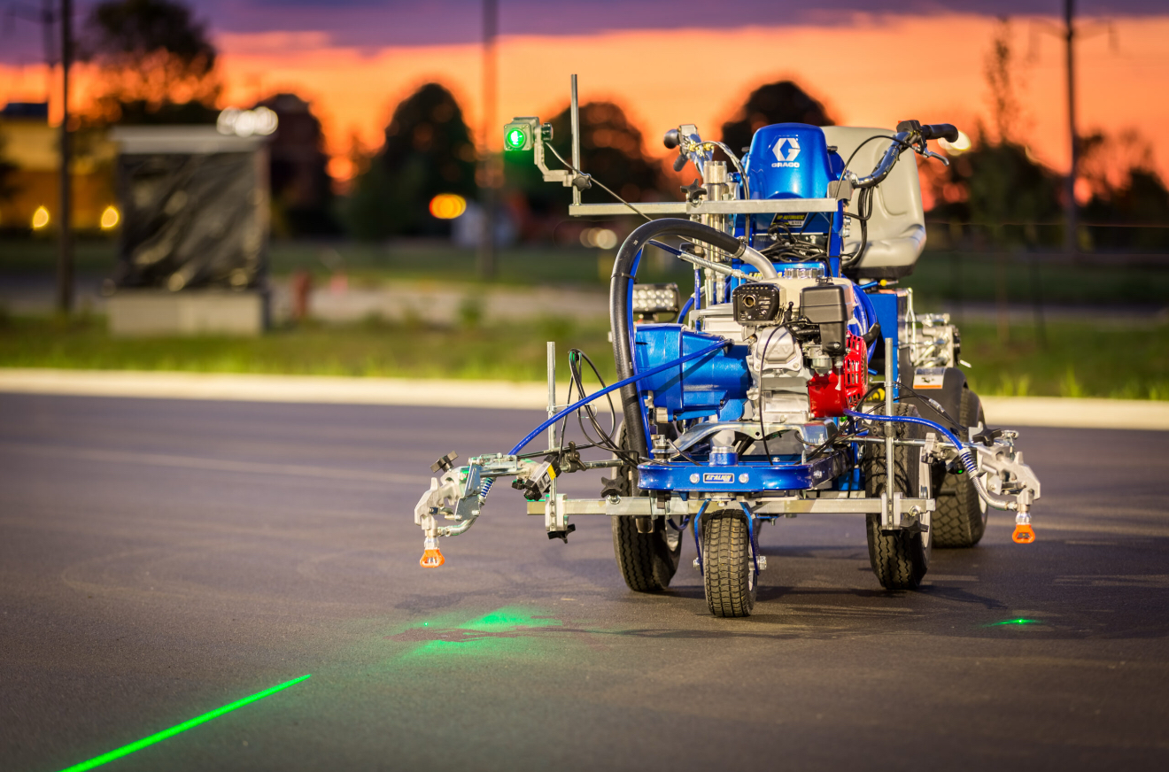 Striping and markings service